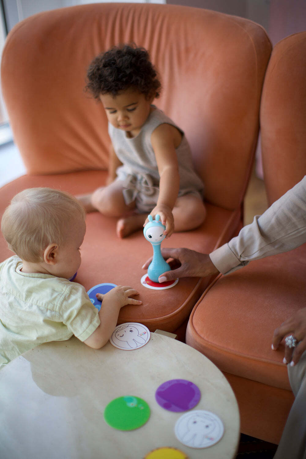 Smarty Bunny - Musical Light Up Rattle (Blue: 0402 | Pink: 0403)