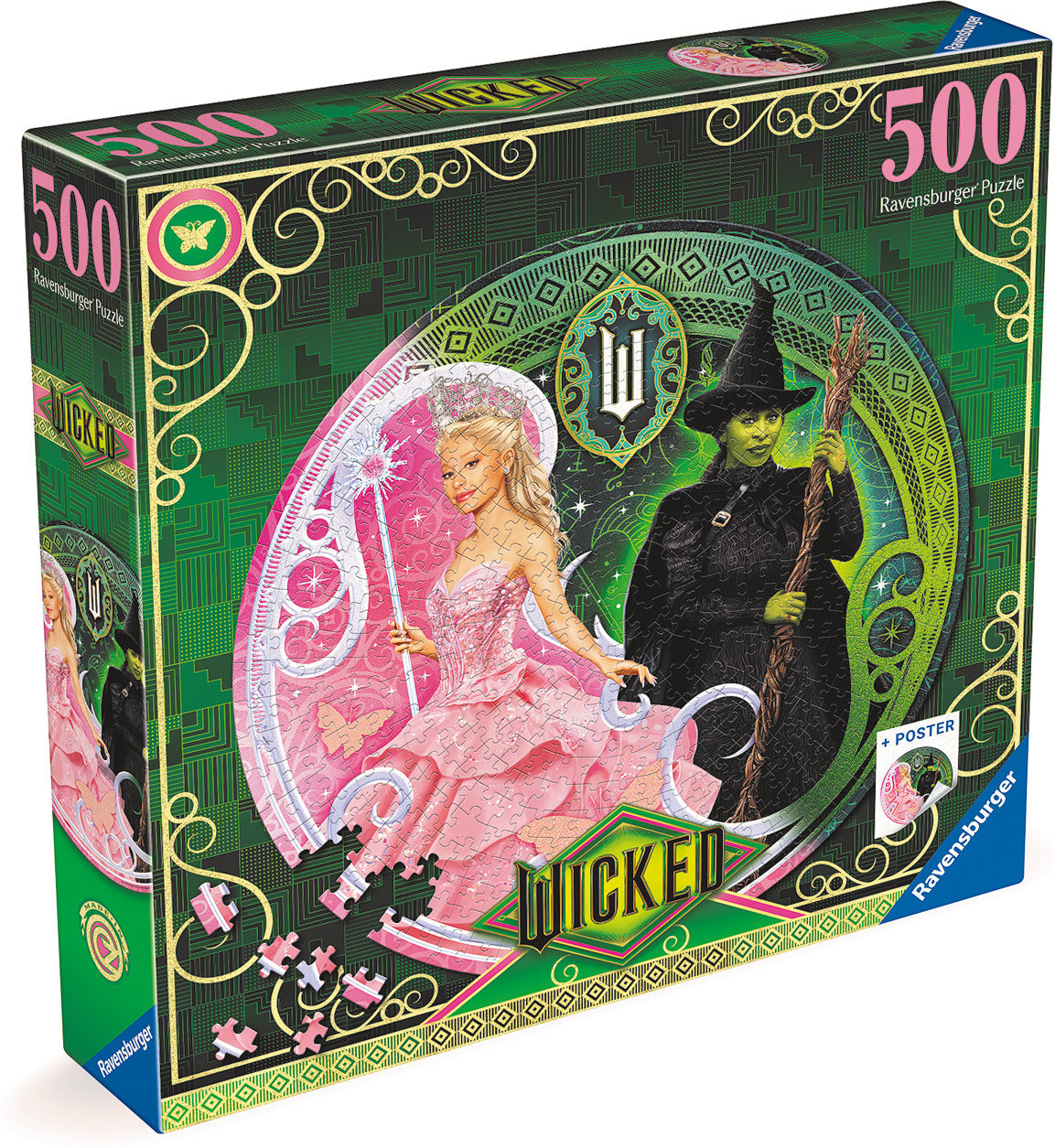 Wicked 500 pc Round Puzzle