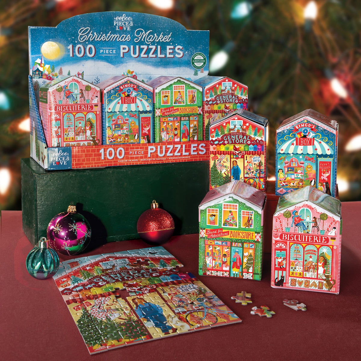 Christmas Market 100 Piece Puzzle – Turner Toys