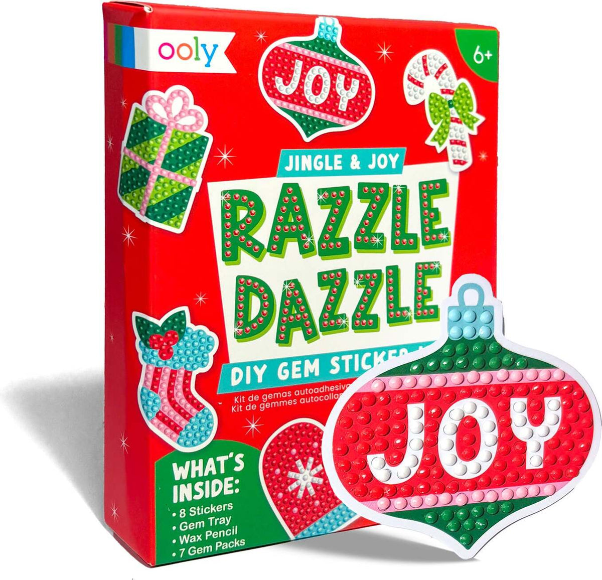 Jingle & Joy Razzle Dazzle DIY Gem Sticker Kit