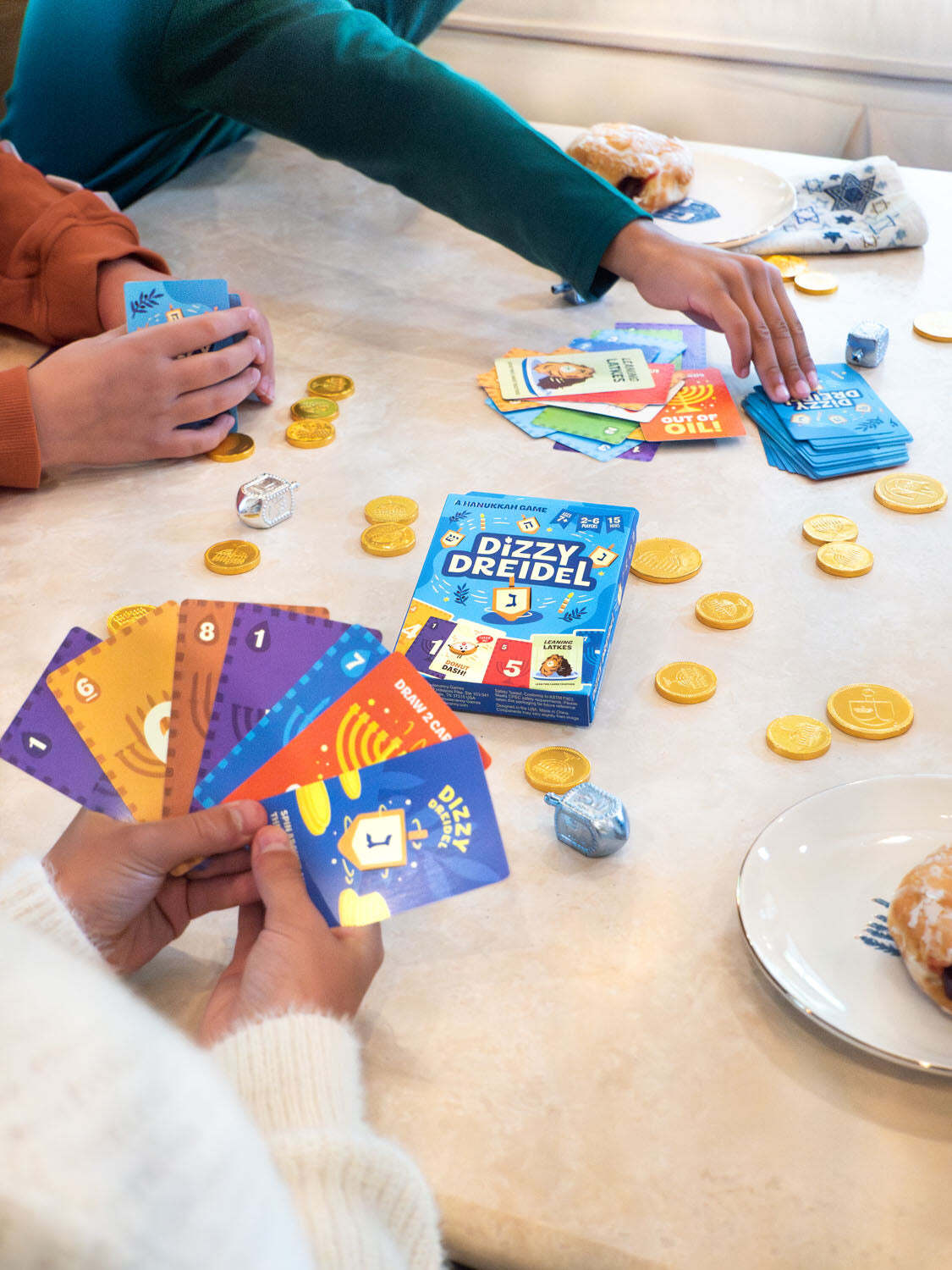 Dizzy Dreidel A Hanukkah Card Game
