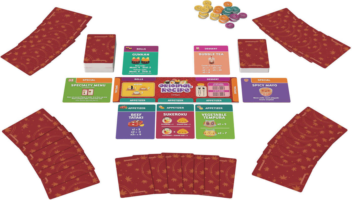 Sushi Go Party! Chef's Special Card Game