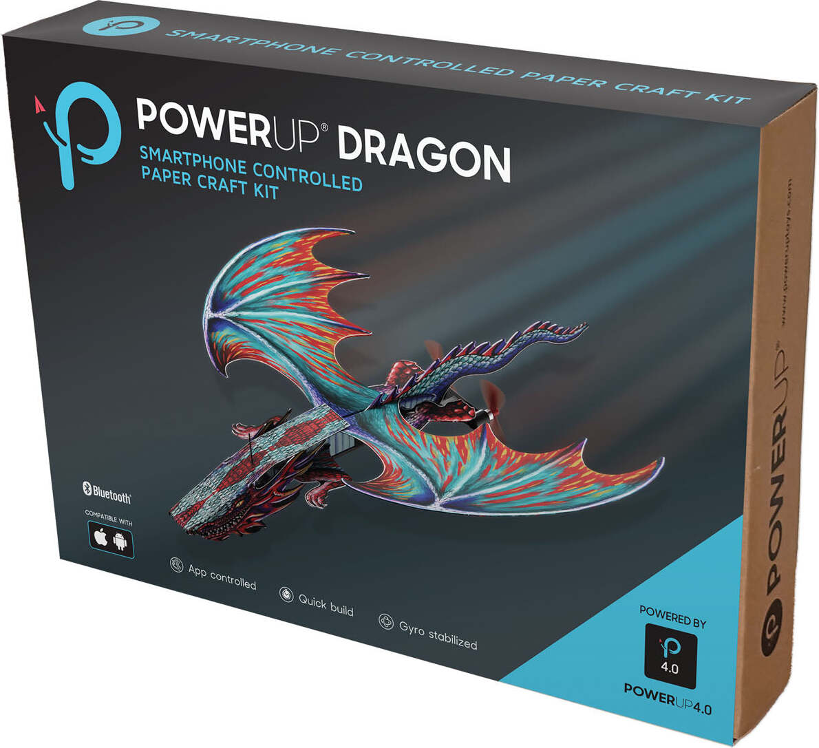 POWERUP Dragon Smartphone Controlled Paper Craft Kit