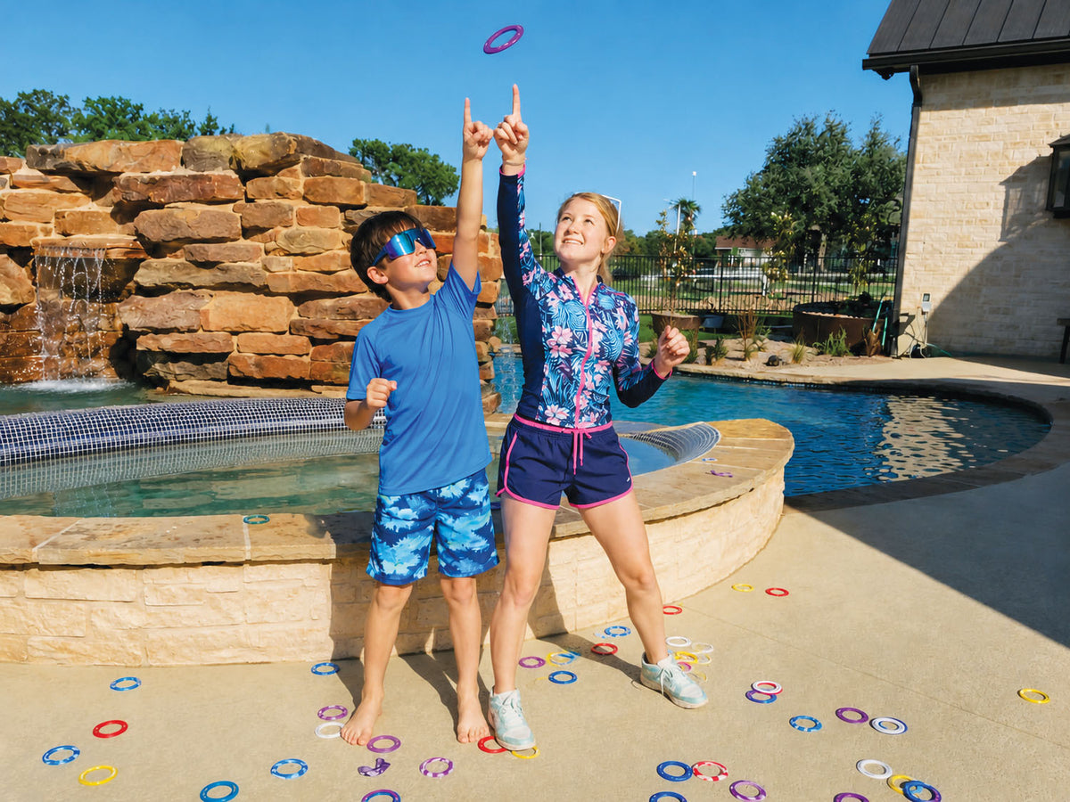 Disc Go! Mini Travel Disc Game - Yellow, White, & Purple