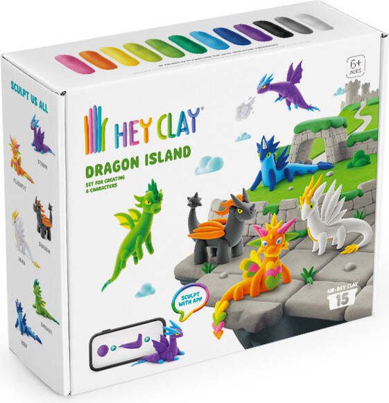 Hey Clay Dragon Island
