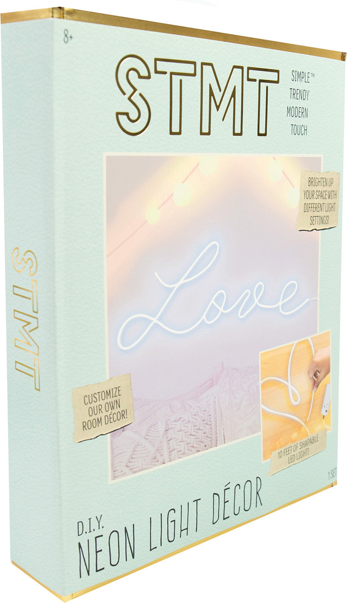 stmt diy neon light decor