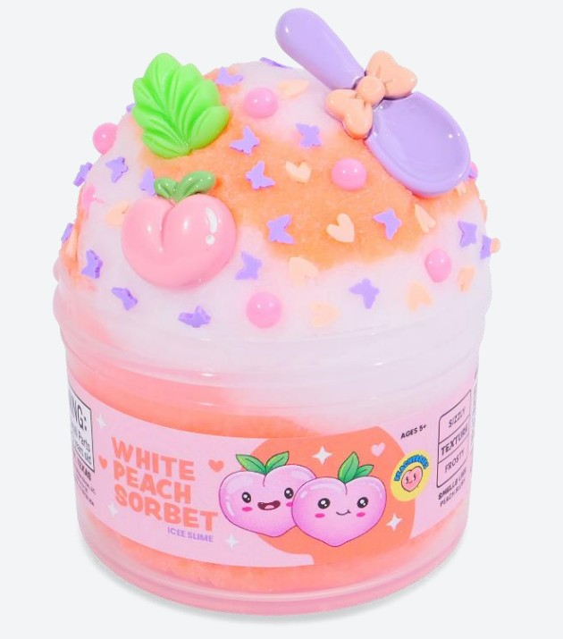 White Peach Sorbet Slime