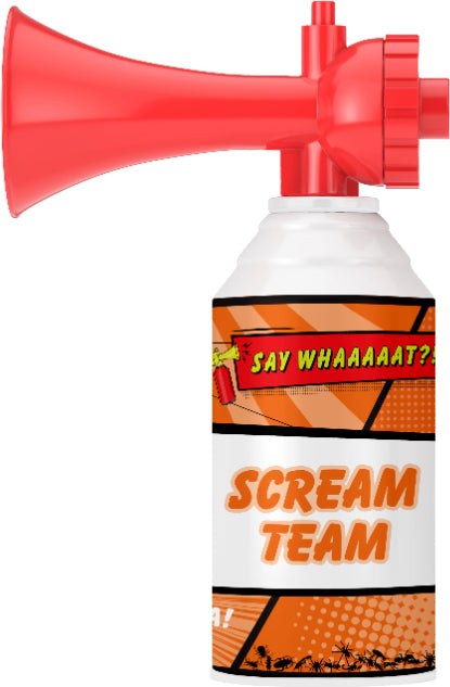 Say Whaaaaat?! Mini Air Horns