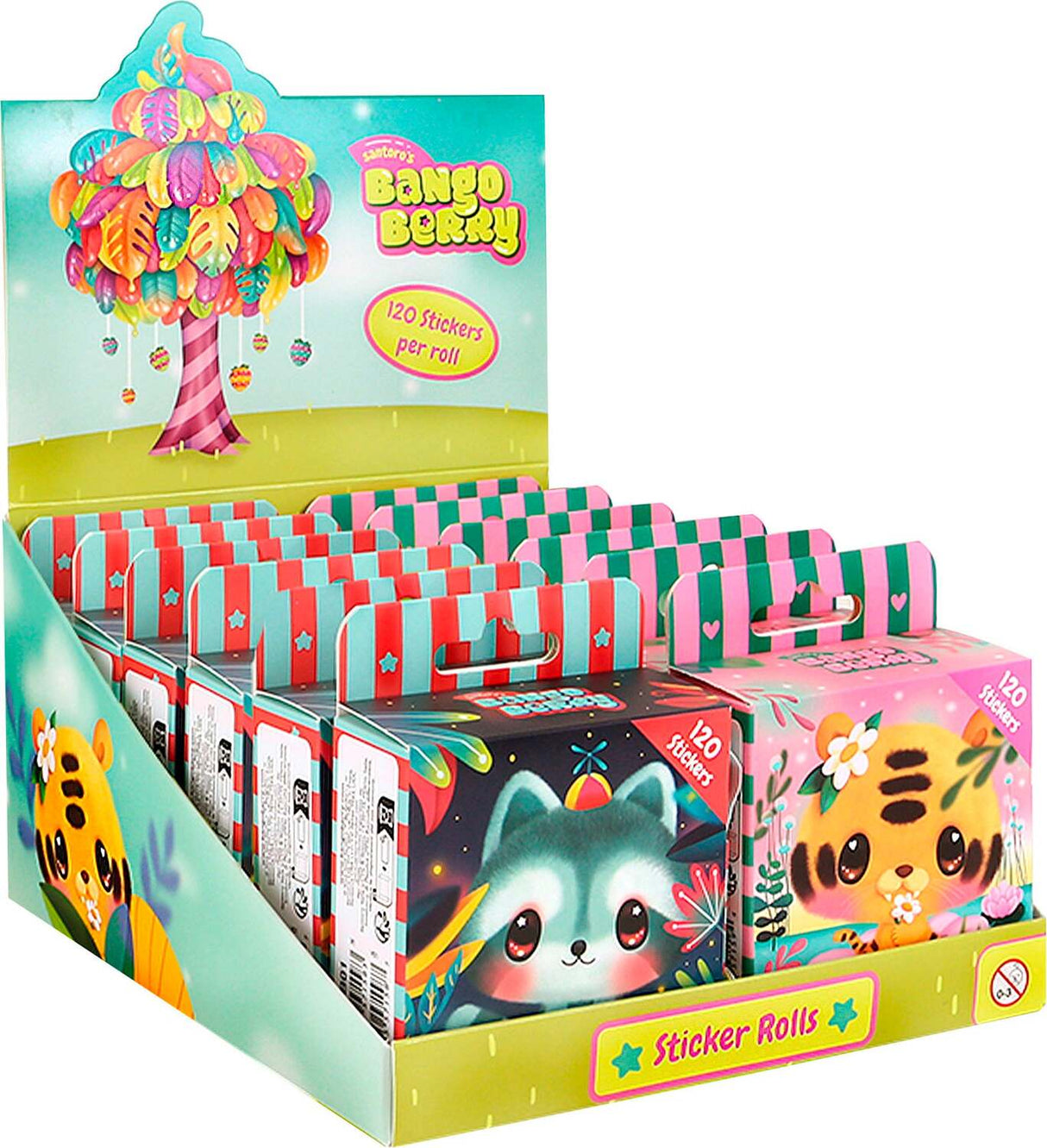 Bangoberry Sticker Roll (assorted)