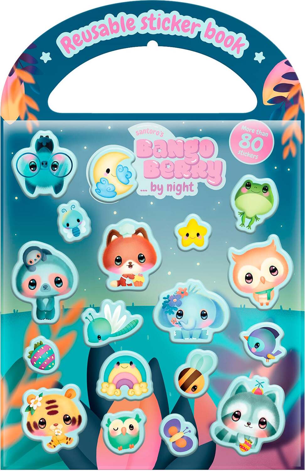 Bangoberry Stick & Play Book - By Night