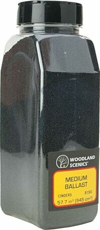 Ballast Shaker Medium -- Cinders
