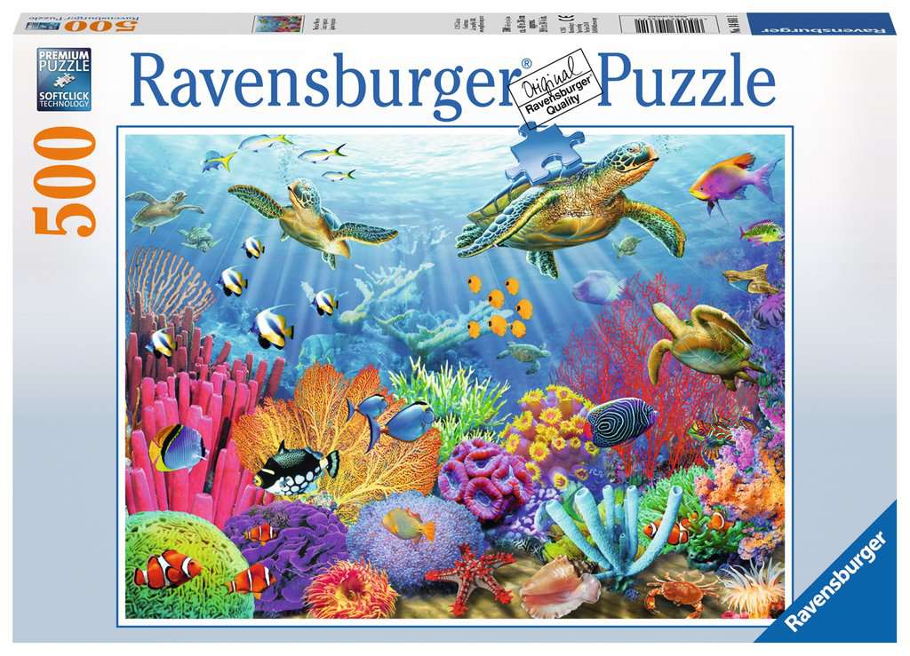 Tropical Waters 500 Piece Jigsaw Puzzle