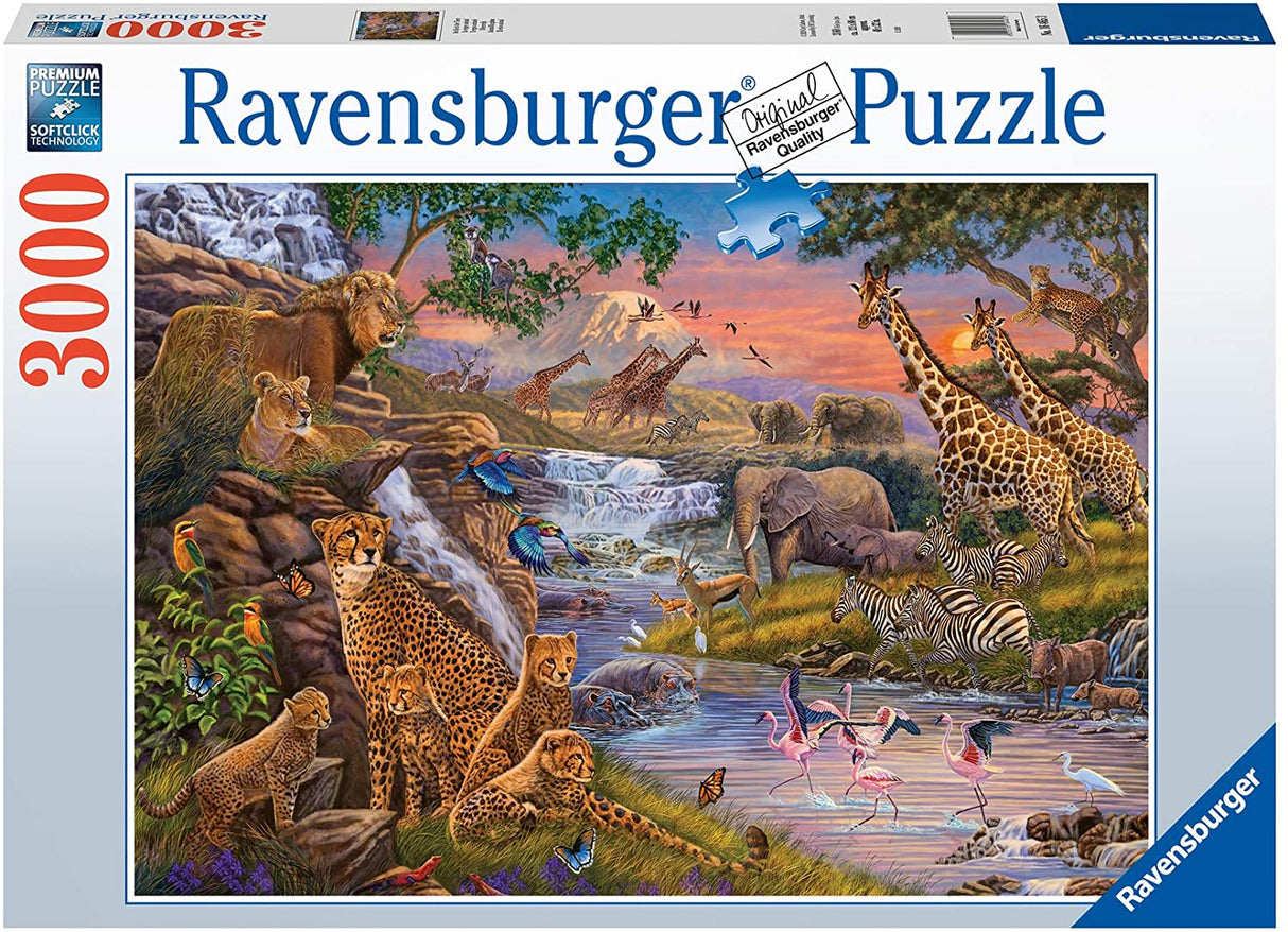 Animal Kingdom 3000 Piece Jigsaw Puzzle