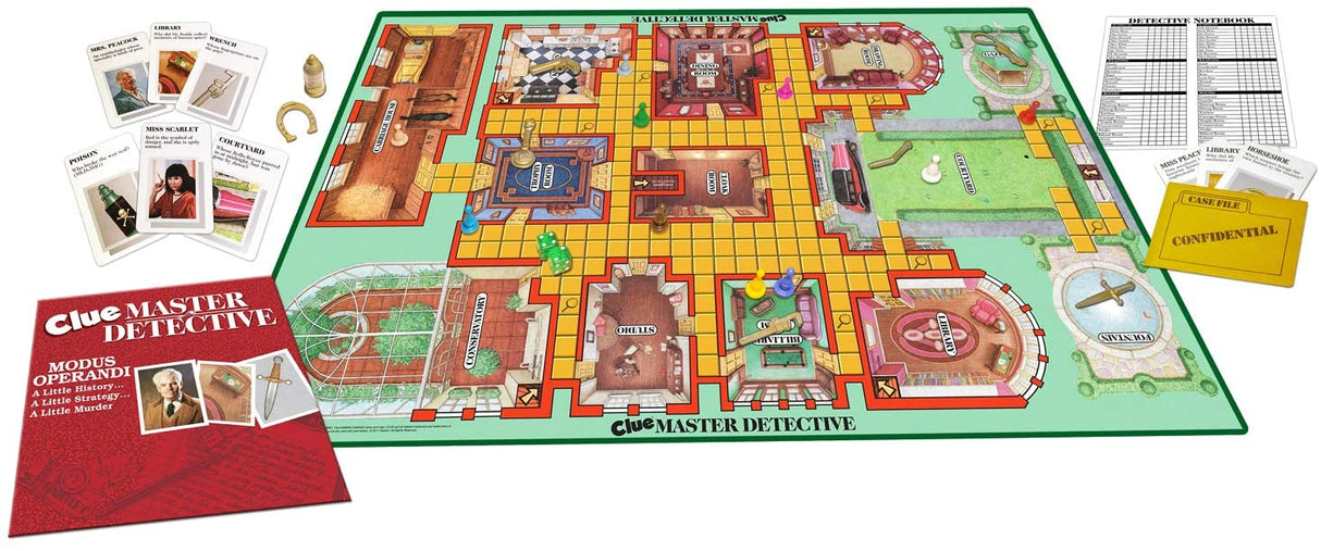 Clue Master Detective Game