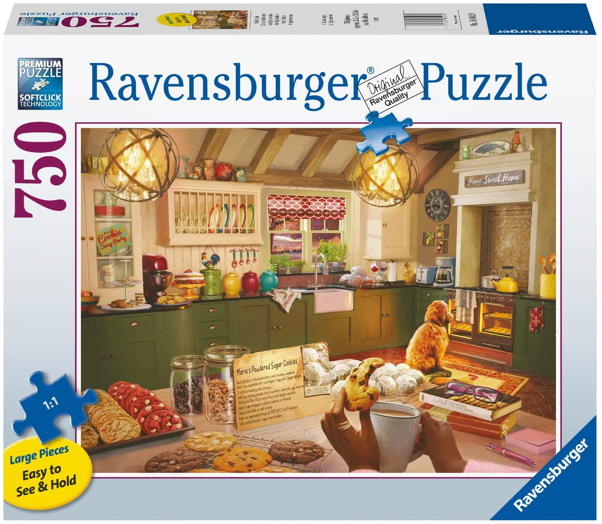 Cozy Kitchen 750 Piece Large Format Jigsaw Puzzle