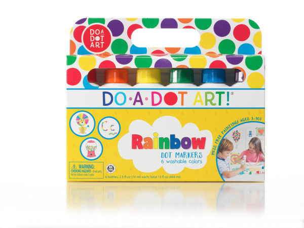 Do A Dot Art Rainbow Dot Markers 6 Pack