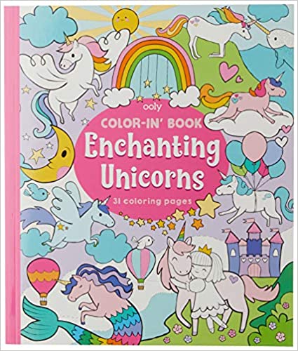 Enchanting Unicorns Coloring Book