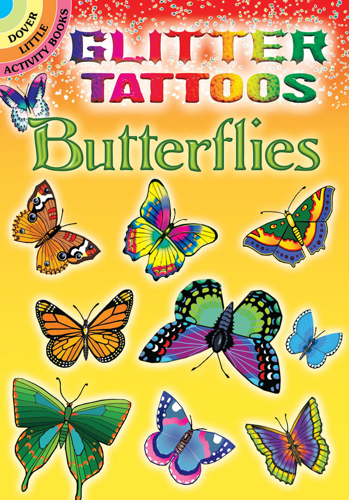 Glitter Tattoo Butterflies