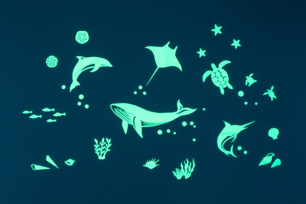 Sea Animal Glow Sticker Pack
