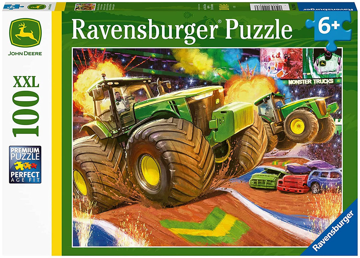 John Deere Big Wheels 100 Piece Jigsaw Puzzle