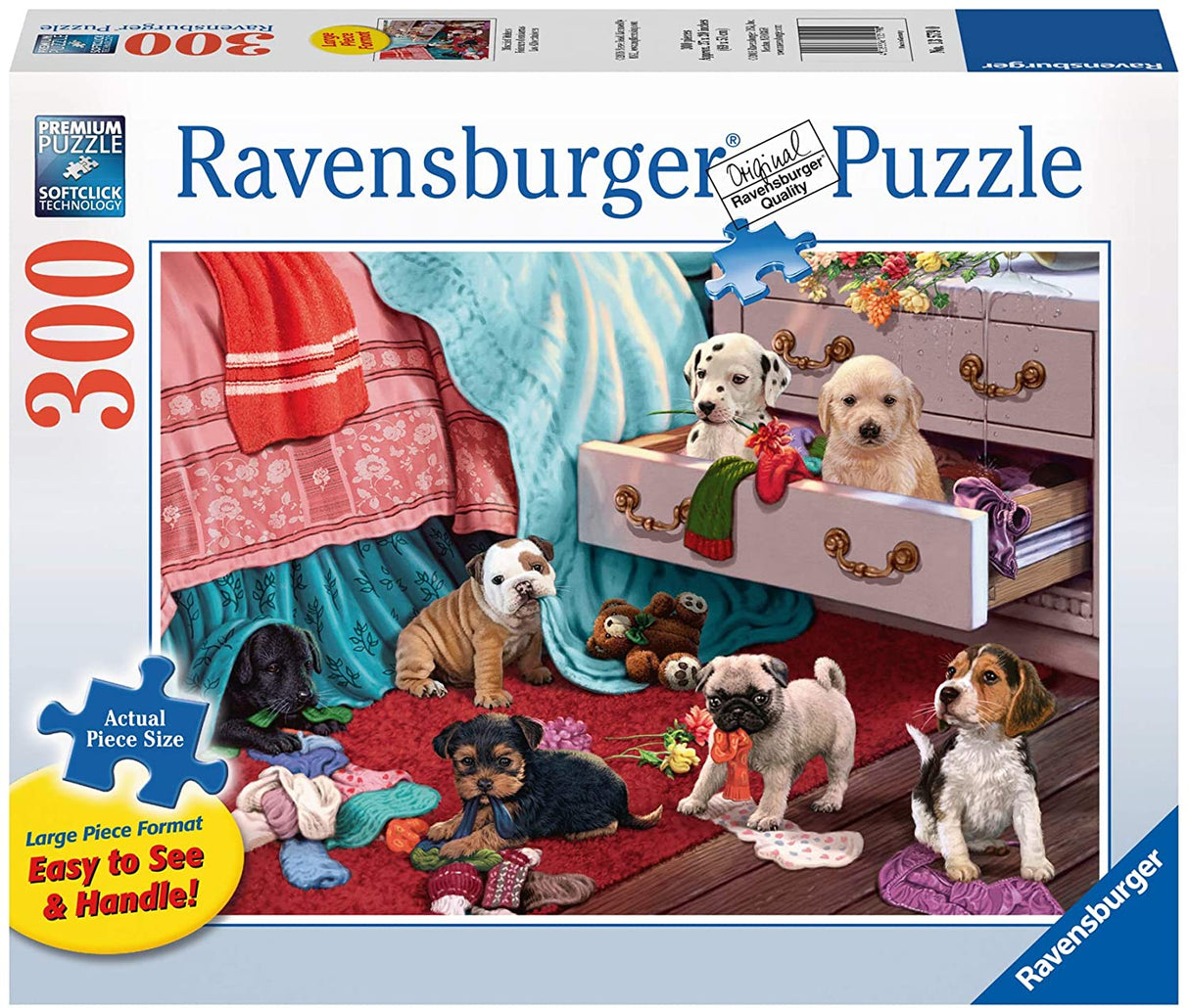 Mischief Makers 300 Piece Large Format Jigsaw Puzzle