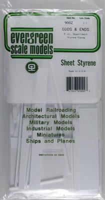 Evergreen 9002 Styrene Odds Ends
