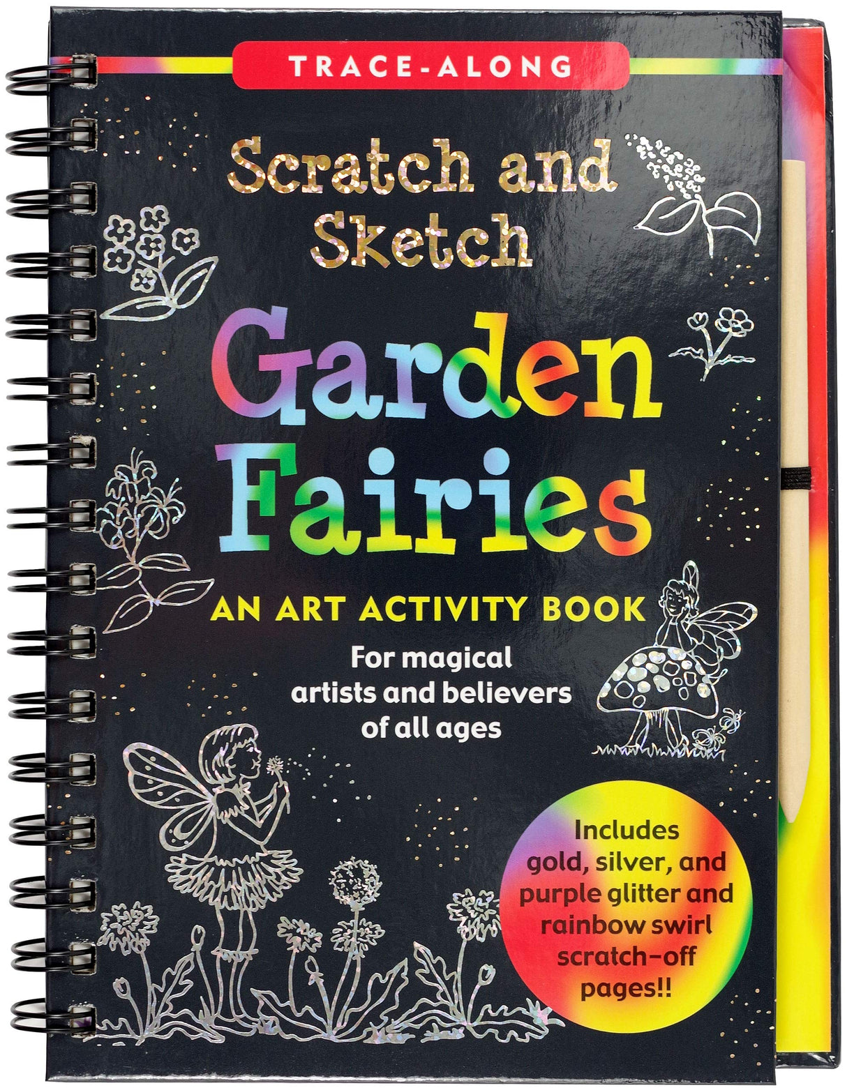 Garden Fairies Scratch and Sketch