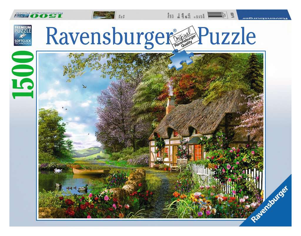 Country Cottage 1500 Piece Jigsaw Puzzle