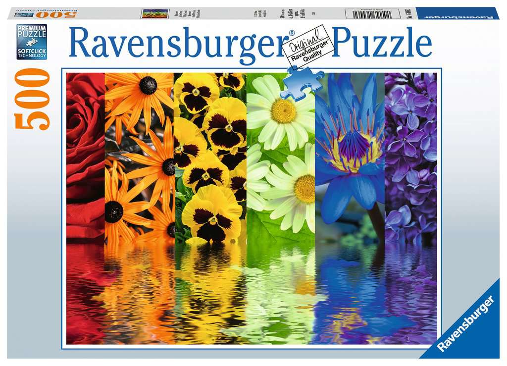 Floral Reflections 500 Piece Jigsaw Puzzle