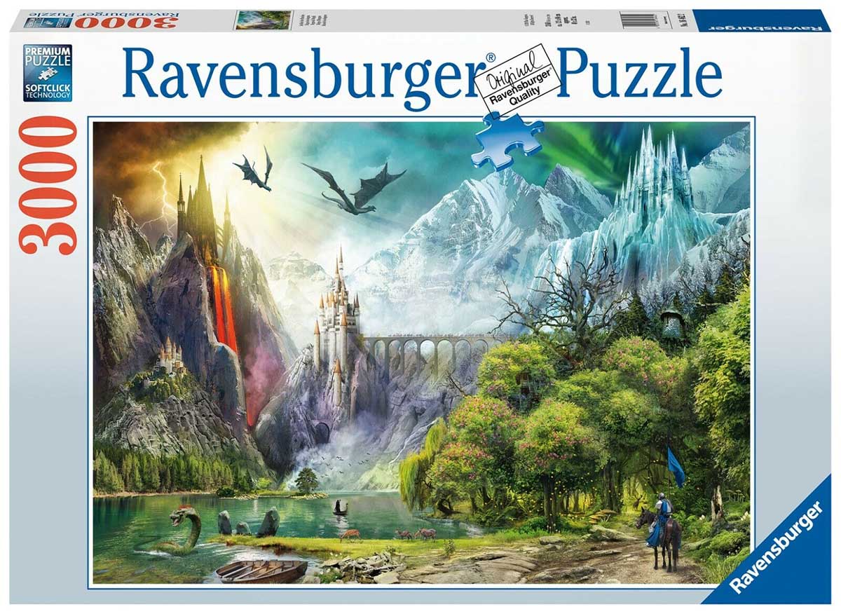 Reign of Dragons 3000 Piece Jigsaw Puzzle