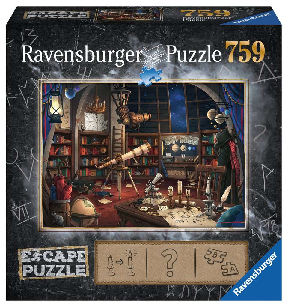 Space Observatory 759 Piece Escape Puzzle