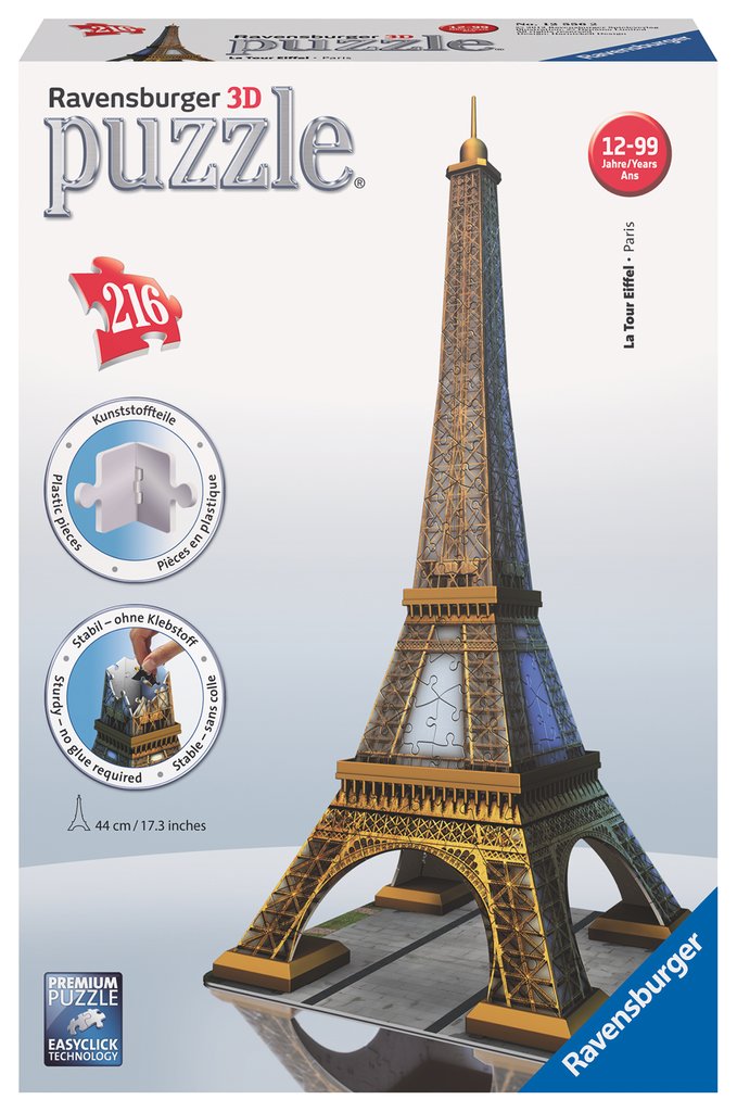 Eiffel Tower 3D Puzzle