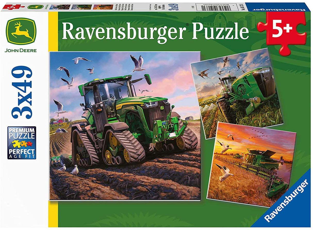 Seasons of John Deere Triple 49 Piece Jigsaw Puzzle