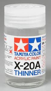 Tamiya Acrylic Color Paint Thinner X-20A
