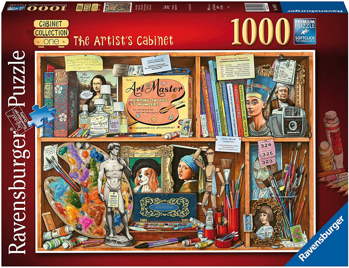 The Artist's Cabinet 1000 Piece Jigsaw Puzzle