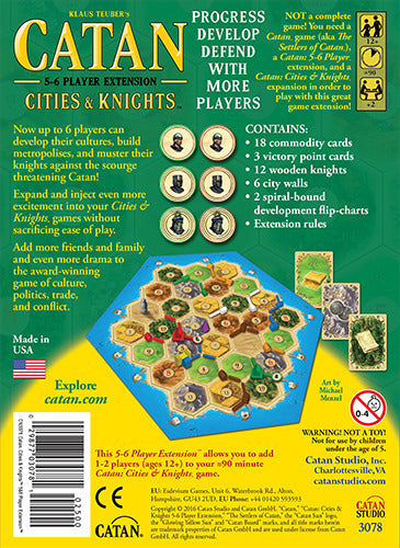 Catan Ext: Cities and Knights 5-6 Player