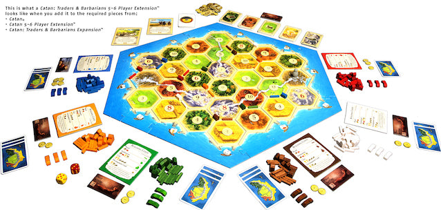 Catan Ext: Traders and Barbarians 5-6 Player