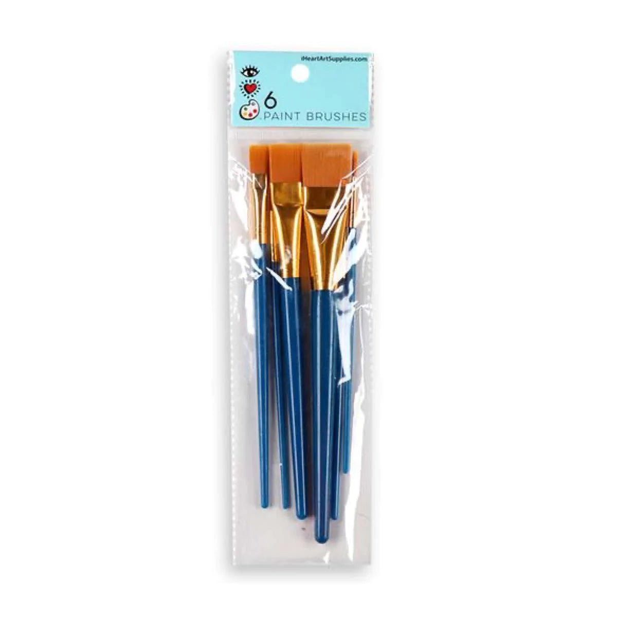 Paint Brushes Set of 6