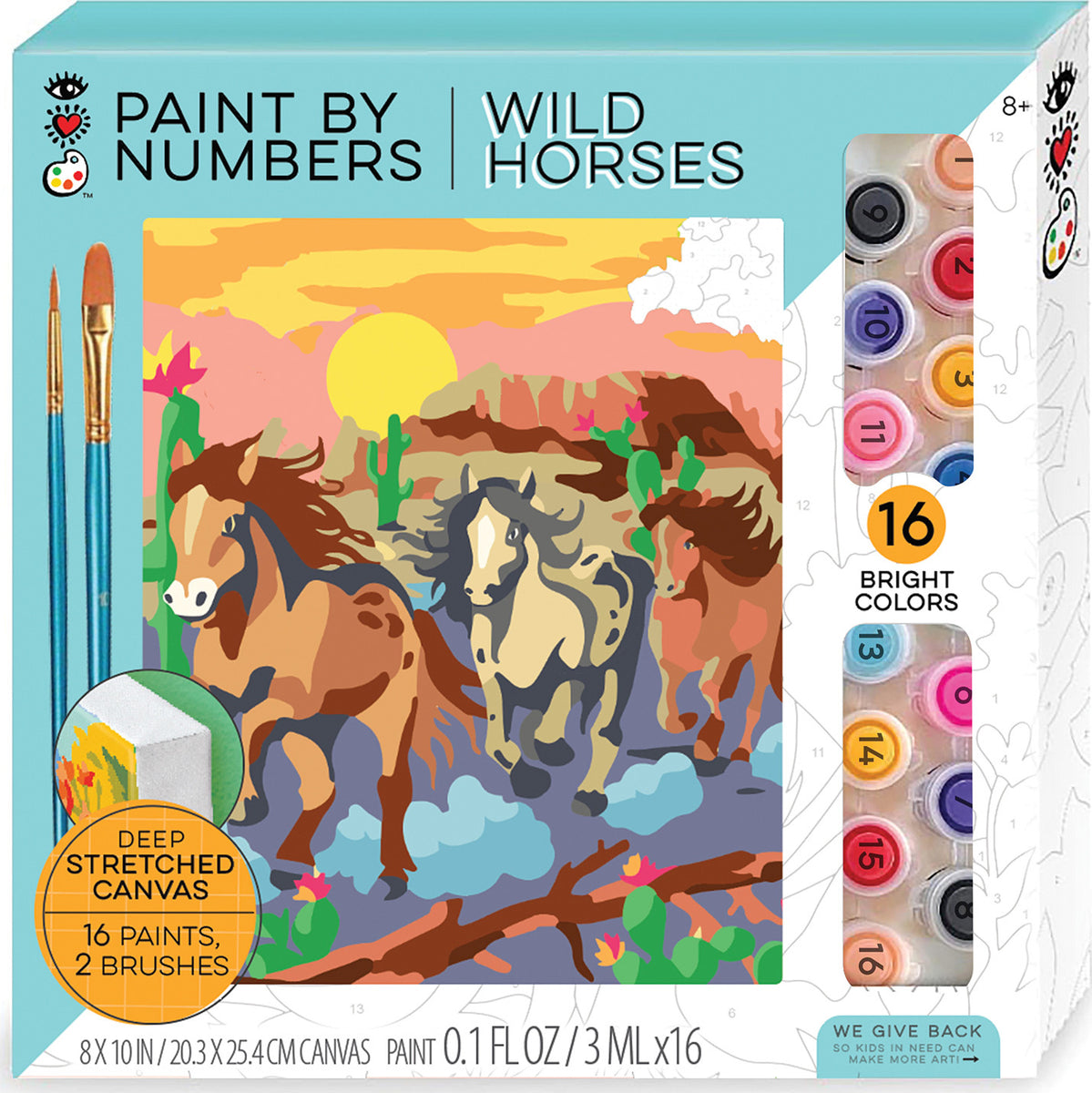 Paint by Numbers Wild Horses – Turner Toys