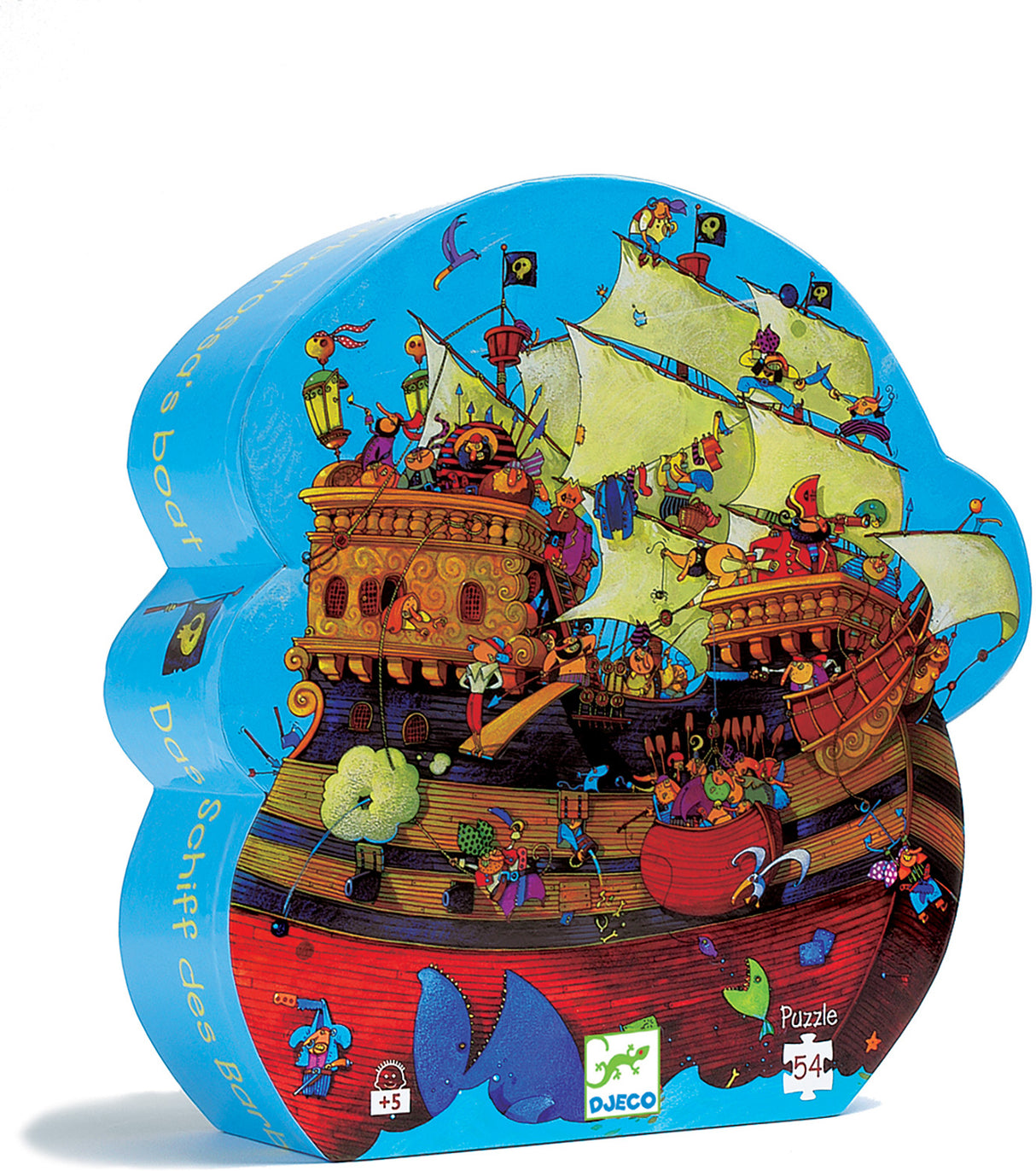 Silhouette Puzzles Barbarossa's Boat - 54pcs