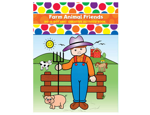 Do A Dot Art Farm Animal Friends Creative Activity Book