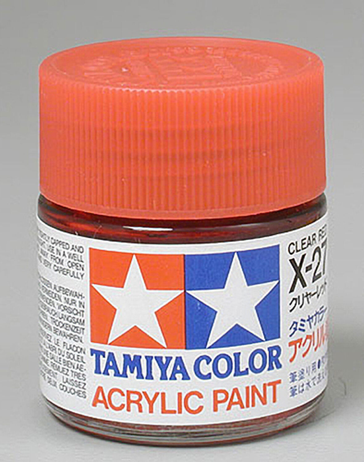 Acrylic X27 Gloss, Clear Red