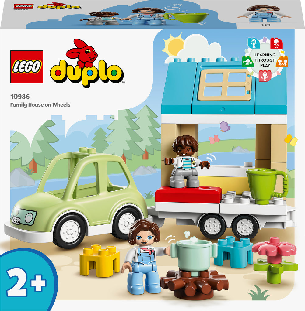 LEGO® DUPLO® Town Family House on Wheels