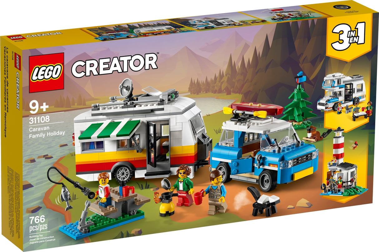 LEGO Creator 3-in-1: Caravan Family Holiday