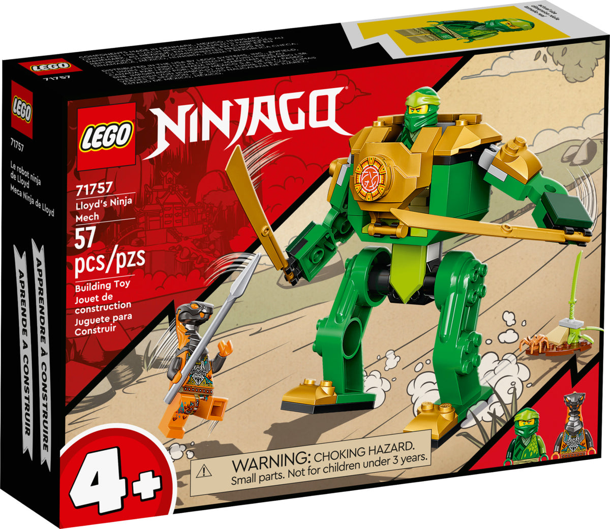 メイプル LEGO® NINJAGO® Zane's Battle Suit Mech – 71827 – LEGOLAND New York