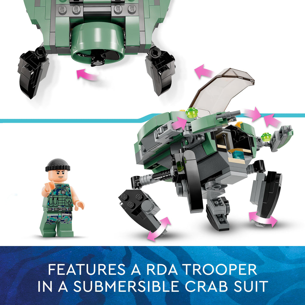LEGO® Avatar: Payakan the Tulkun & Crabsuit
