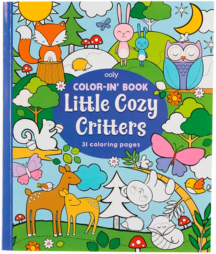 Little Cozy Critters Coloring Book