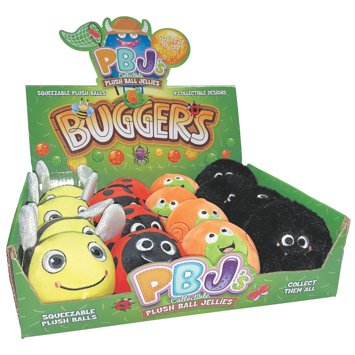 PBJ Buggers Squishy Plush