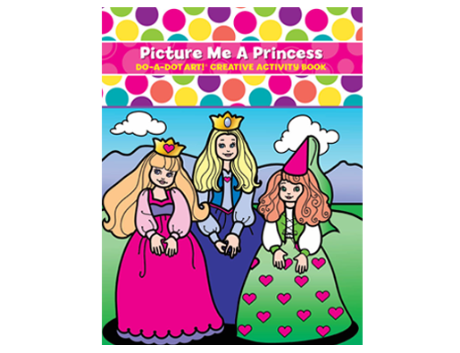 Do A Dot Art Picture Me A Princess Creative Activity Book