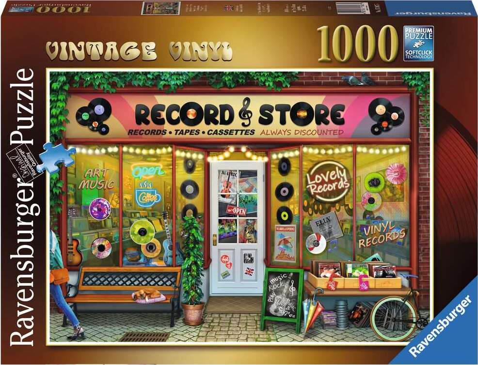 Vintage Vinyl (1000 pc Puzzles)